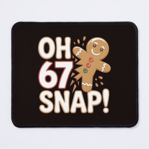 Item preview, Oh Snap Gingerbread 67 – Holiday Meme Cookie Chaos designed and sold by Redgiant87x.