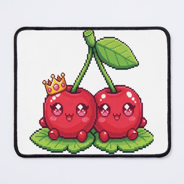 Item preview, Cherry Twins “Love Wins” – Adorable Berry Babies Couple Sticker designed and sold by Pixel Girl Aesthetic Studio.