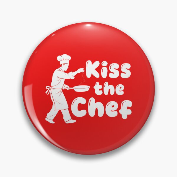 Item preview, Kiss The Chef. Funny Cooking Quote. Funny Chef Quote designed and sold by DesignHouse07.