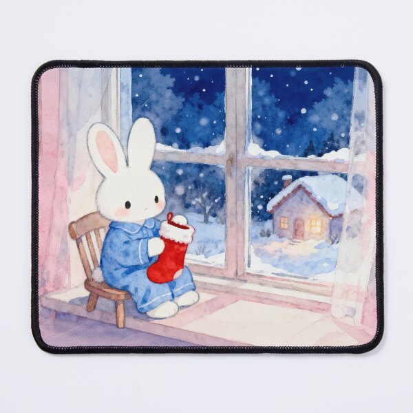 Item preview, rabbit pyjamas christmas designed and sold by xianxiu-ling.