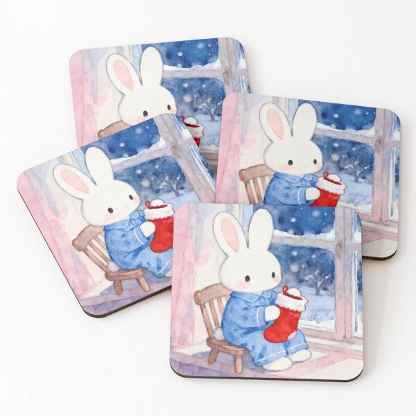 Item preview, rabbit pyjamas christmas designed and sold by xianxiu-ling.