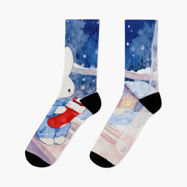 Item preview, rabbit pyjamas christmas designed and sold by xianxiu-ling.