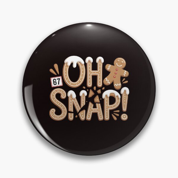 Item preview, Christmas Meme Alert – Oh Snap Gingerbread 67 designed and sold by Redgiant87x.