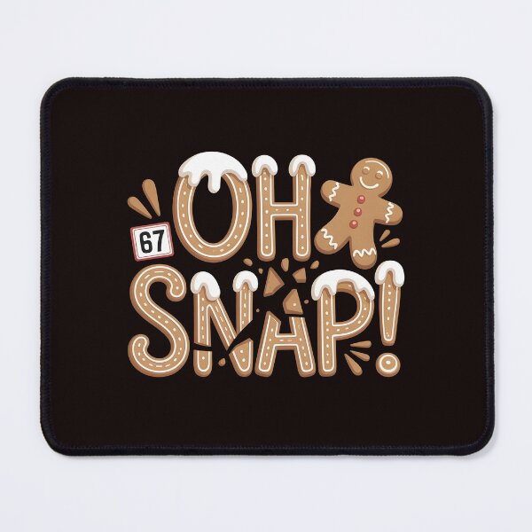 Item preview, Christmas Meme Alert – Oh Snap Gingerbread 67 designed and sold by Redgiant87x.