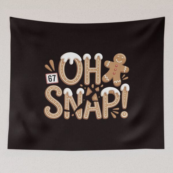 Item preview, Christmas Meme Alert – Oh Snap Gingerbread 67 designed and sold by Redgiant87x.