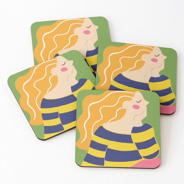 Item preview, Bold bold girl illustration designed and sold by MPillustration.