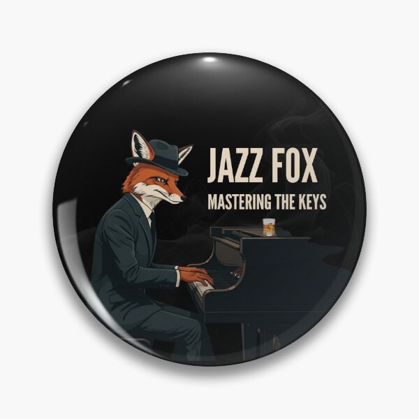 Item preview, Jazz Fox Piano Player T-Shirt - Cool Fox Musician, Vintage Jazz Club Vibe, Piano Lover Gift designed and sold by Searching ideas.
