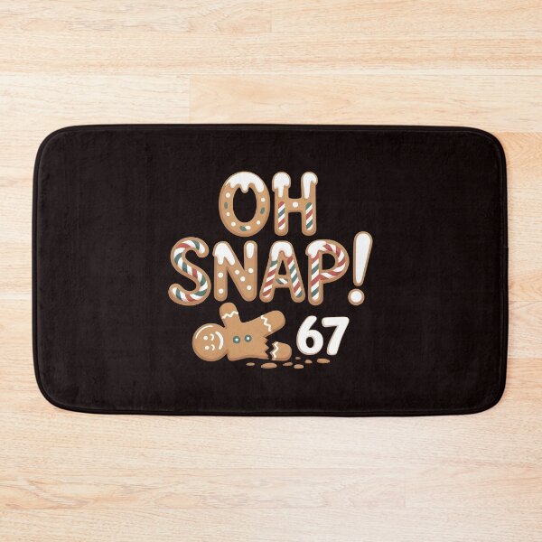 Item preview, Six Seven Meme Gingerbread – Oh Snap 67 Christmas designed and sold by Redgiant87x.