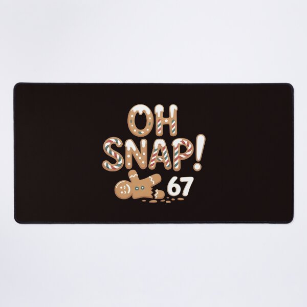 Item preview, Six Seven Meme Gingerbread – Oh Snap 67 Christmas designed and sold by Redgiant87x.
