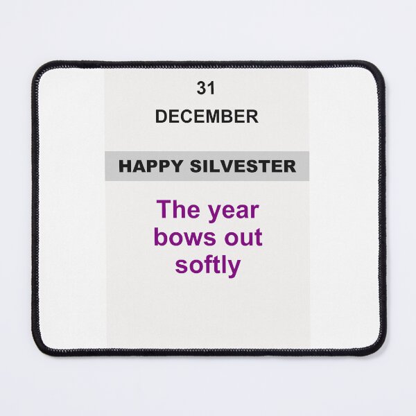 Item preview, Happy Silvester - December 31, Edition: 25 designed and sold by ariksworld.