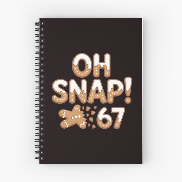 Item preview, Oh Snap Gingerbread 67 – Funny Holiday Cookie Meme designed and sold by Redgiant87x.