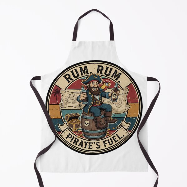 Item preview, Rum Pirate Humor T-Shirt Filibuster Skull & Bones designed and sold by ThePrintEngine.