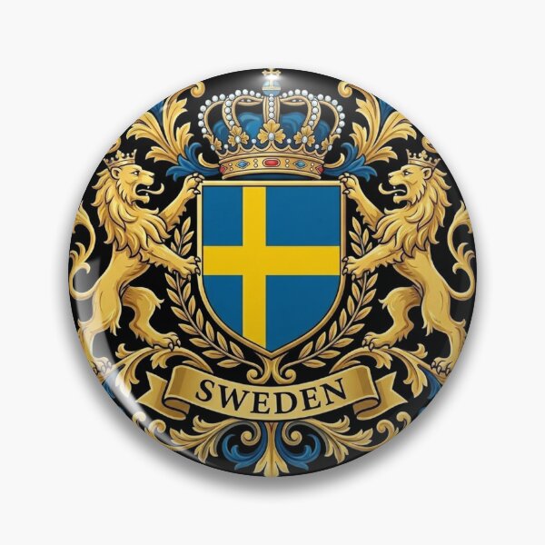 Item preview, Sweden Coat of Arms designed and sold by rwstamp.