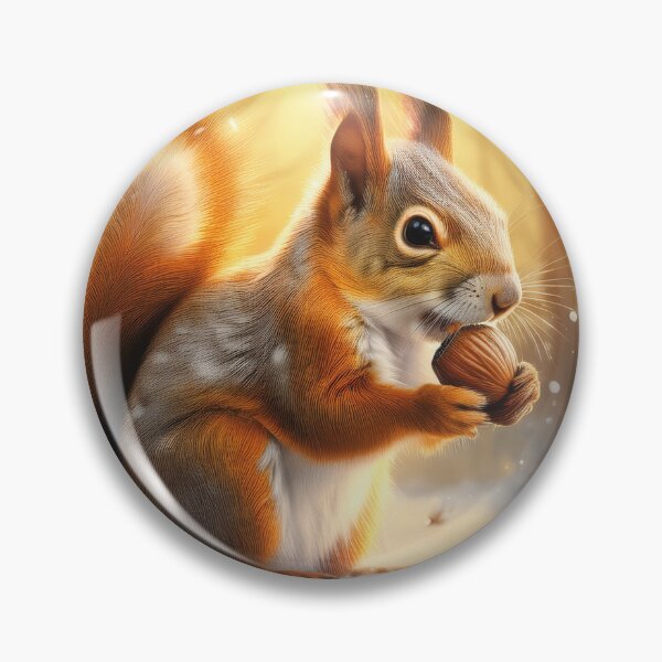 Item preview, Adorable squirrel  in the snow designed and sold by Photopat.