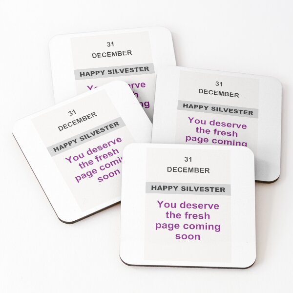 Item preview, Happy Silvester - December 31, Edition: 26 designed and sold by ariksworld.