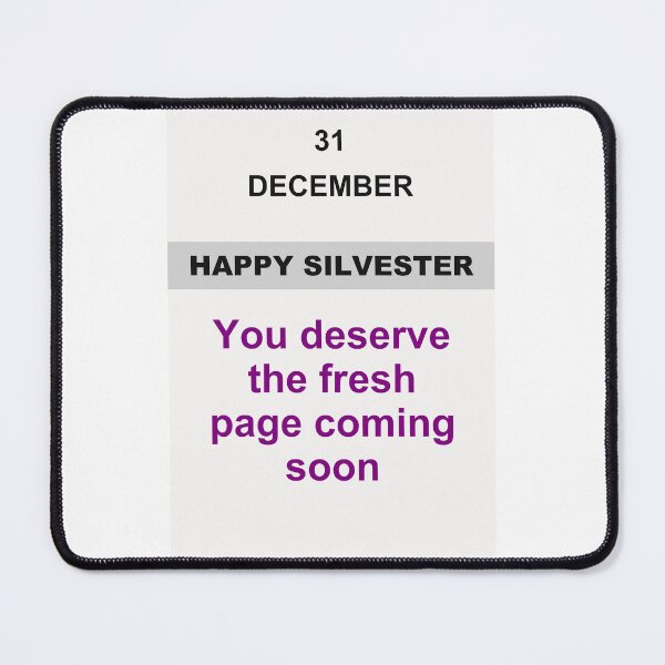 Item preview, Happy Silvester - December 31, Edition: 26 designed and sold by ariksworld.