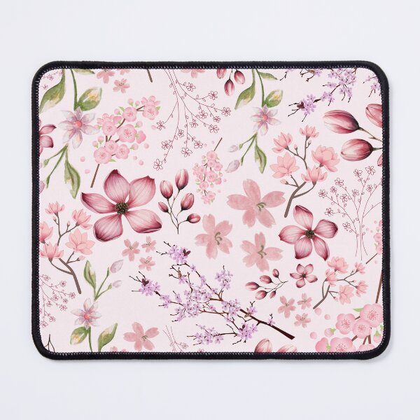 Item preview, Sakura Flowers Pattern - Pink Floral Pattern Design designed and sold by Furkan Al-Gburi.