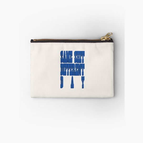 Item preview, Blue Grunge Halftone Same Shit Different Day Typography designed and sold by trepiu.