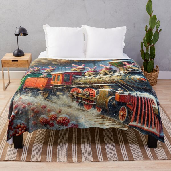 Item preview, Festive Transport of Rabbits designed and sold by M-Y-A-R-T-.