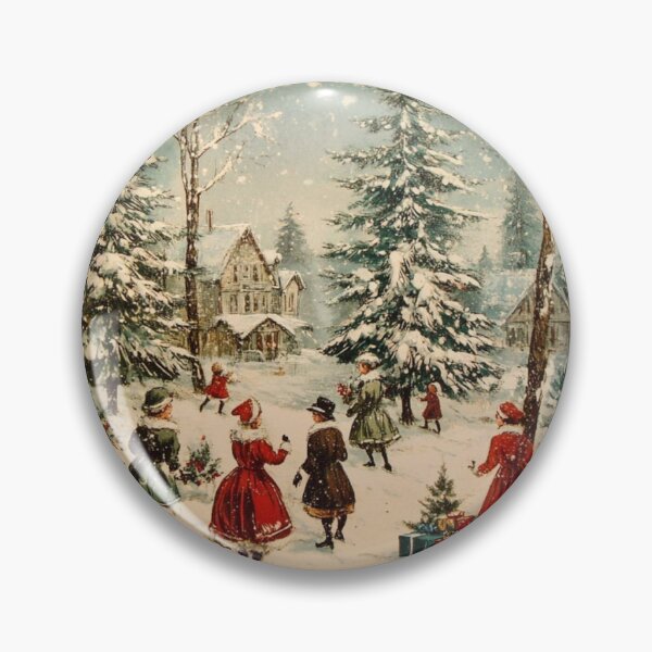 Item preview, Old-Time Christmas Gathering  designed and sold by fairytree.