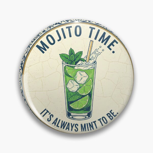 Item preview, Mojito Time T-Shirt: Cocktail Humor, Fresh & Summer designed and sold by ThePrintEngine.