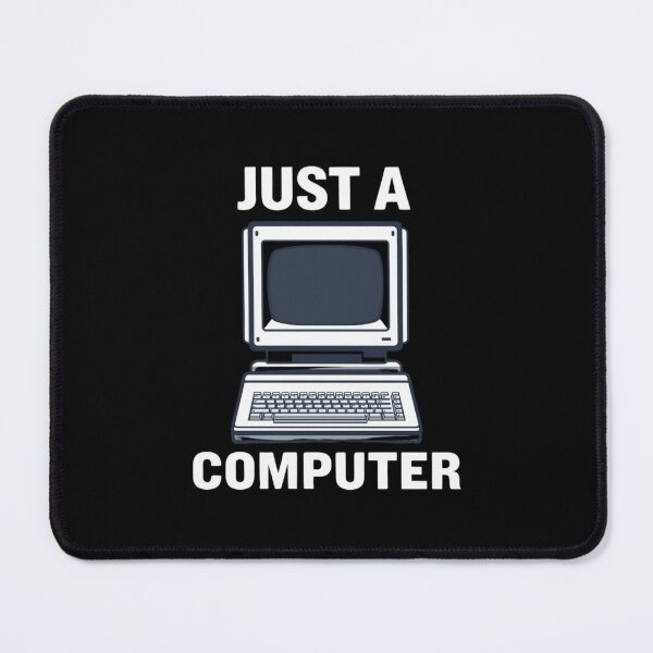 Item preview, Just a Computer – Minimalist Tech Concept designed and sold by RED-MOUSE.