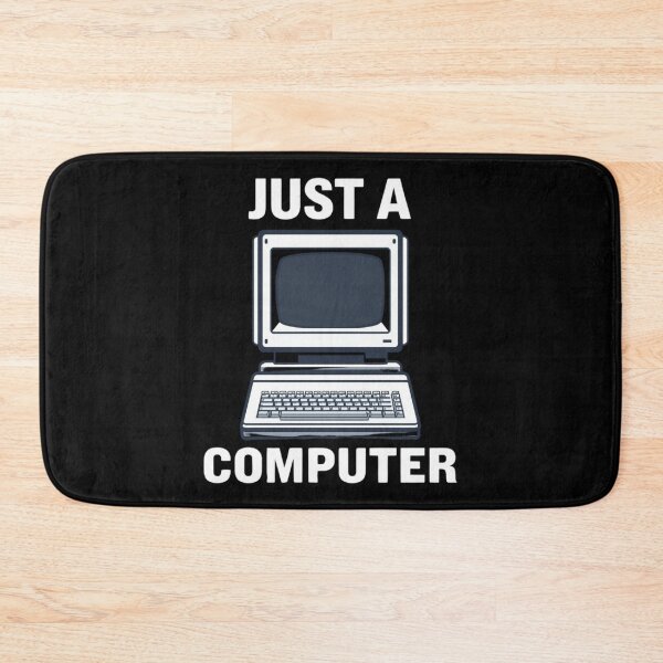 Item preview, Just a Computer – Minimalist Tech Concept designed and sold by RED-MOUSE.