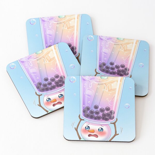 Item preview, Cute Snowman Boba Tea designed and sold by Itsheartshop.