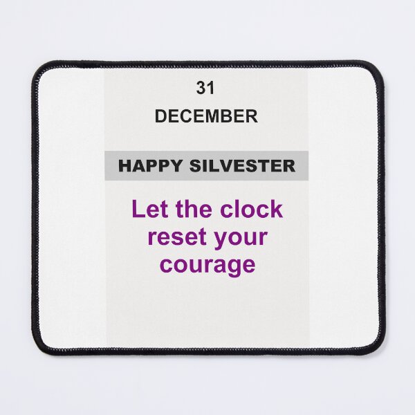Item preview, Happy Silvester - December 31, Edition: 27 designed and sold by ariksworld.