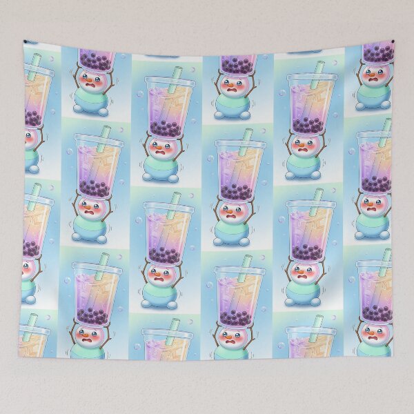 Item preview, Cute Snowman Boba Tea designed and sold by Itsheartshop.