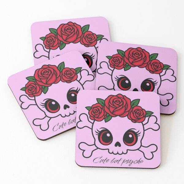 Item preview, Gothic Skull with Roses – Cute Dark Aesthetic designed and sold by Ruhrpott-Design.