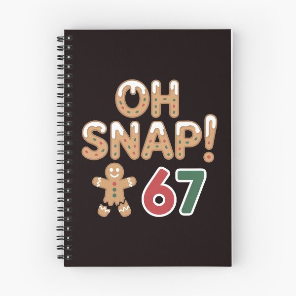 Item preview, Oh Snap Gingerbread 67 – Christmas Cookie Meme Gift designed and sold by Redgiant87x.