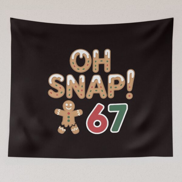 Item preview, Oh Snap Gingerbread 67 – Christmas Cookie Meme Gift designed and sold by Redgiant87x.