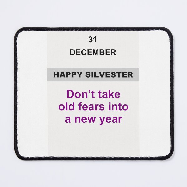 Item preview, Happy Silvester - December 31, Edition: 28 designed and sold by ariksworld.