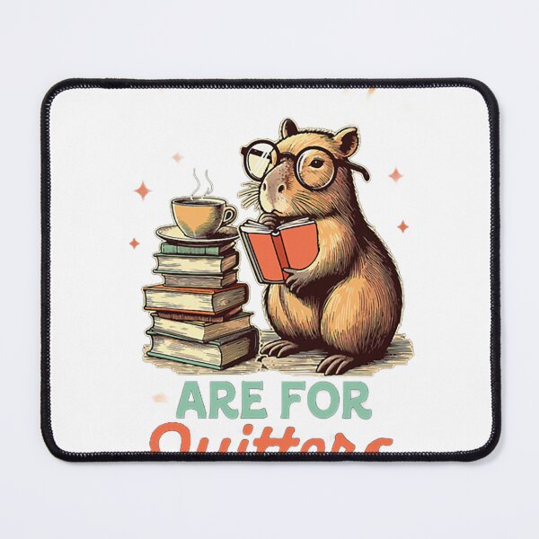 Item preview, Book Lover Capybara – Reading & Chill Animal Art designed and sold by Articooler.