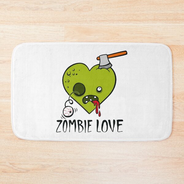 Item preview, Zombie Love Heart Cartoon Humor Art designed and sold by monikko.