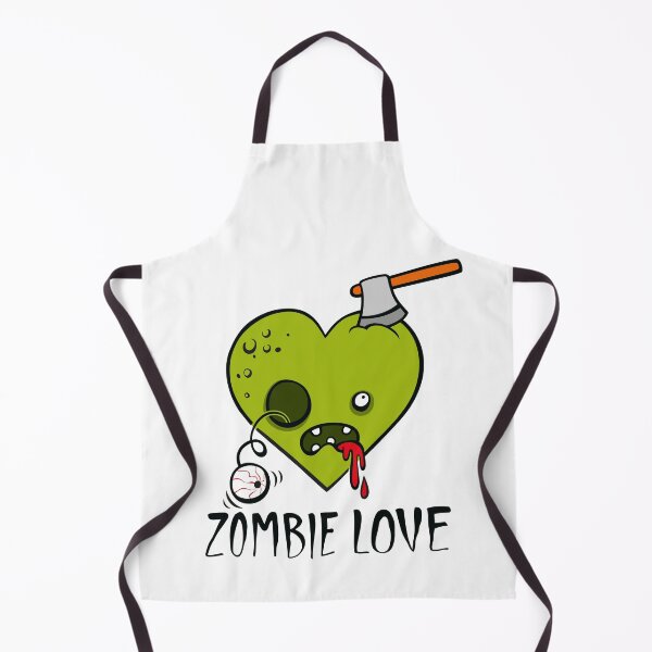 Item preview, Zombie Love Heart Cartoon Humor Art designed and sold by monikko.