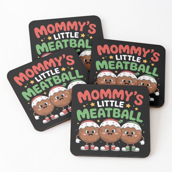Item preview, Mommy's Little Meatball Italian Meatball Lover And Kids  designed and sold by KotexTemu.