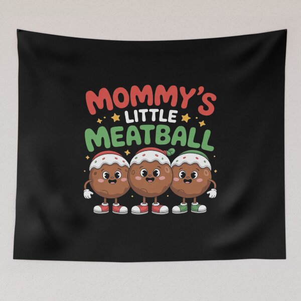 Item preview, Mommy's Little Meatball Italian Meatball Lover And Kids  designed and sold by KotexTemu.
