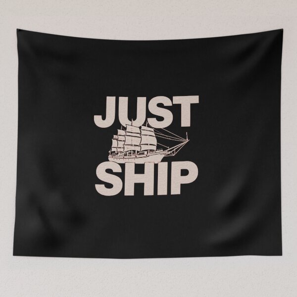 Item preview, Just a Ship – Minimalist Nautical Concept designed and sold by RED-MOUSE.