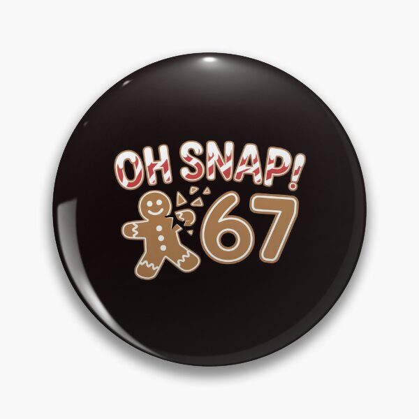 Item preview, Oh Snap Gingerbread 67 – Meme Style Gingerbread Man designed and sold by Redgiant87x.
