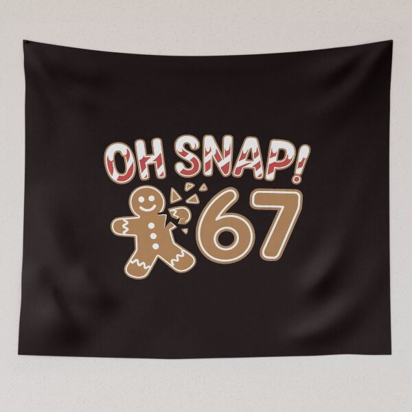 Item preview, Oh Snap Gingerbread 67 – Meme Style Gingerbread Man designed and sold by Redgiant87x.