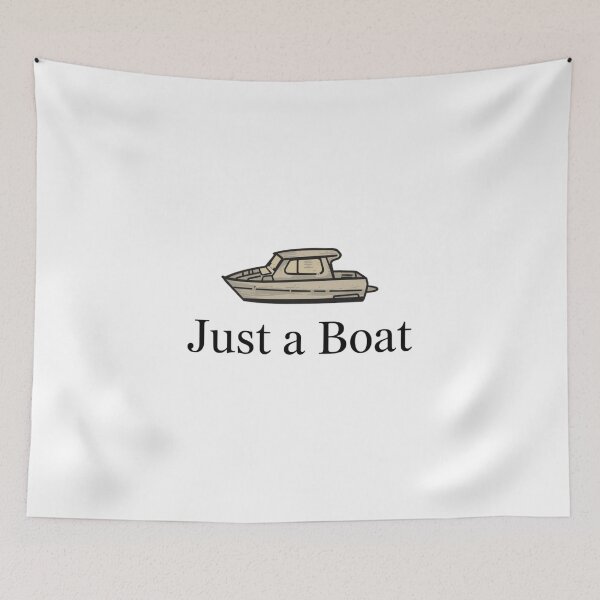 Item preview, Just a Boat – Minimalist Conceptual Illustration designed and sold by RED-MOUSE.