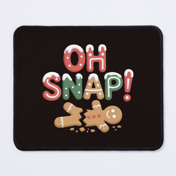 Item preview, Funny Christmas Gingerbread Meme – Oh Snap 67 designed and sold by Redgiant87x.