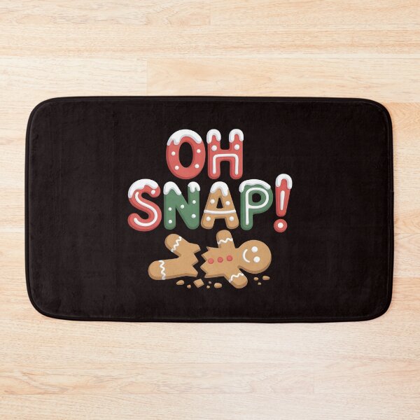 Item preview, Funny Christmas Gingerbread Meme – Oh Snap 67 designed and sold by Redgiant87x.