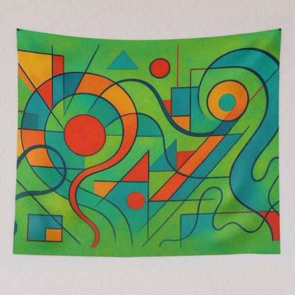 Item preview, Geometry meets dynamic interplay of colors designed and sold by Sigtrix.