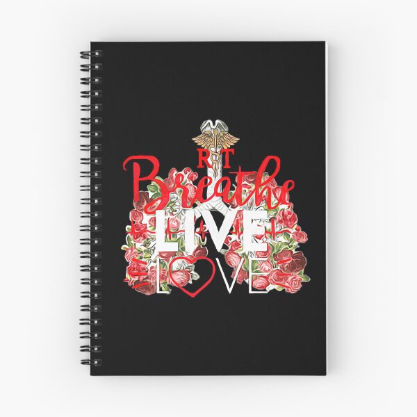 Item preview, Red Breathe Live Love  Respiratory Therapist  designed and sold by natnat7w.