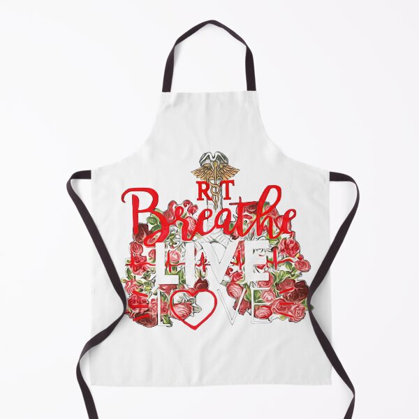 Item preview, Red Breathe Live Love  Respiratory Therapist  designed and sold by natnat7w.