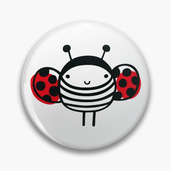 Item preview, Cute Smiling Ladybug Cartoon Character designed and sold by monikko.
