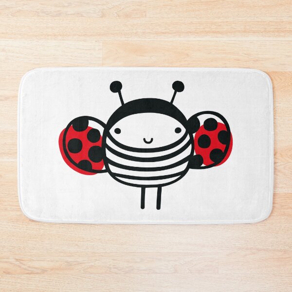 Item preview, Cute Smiling Ladybug Cartoon Character designed and sold by monikko.